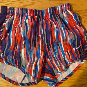 Girls Nike running shorts